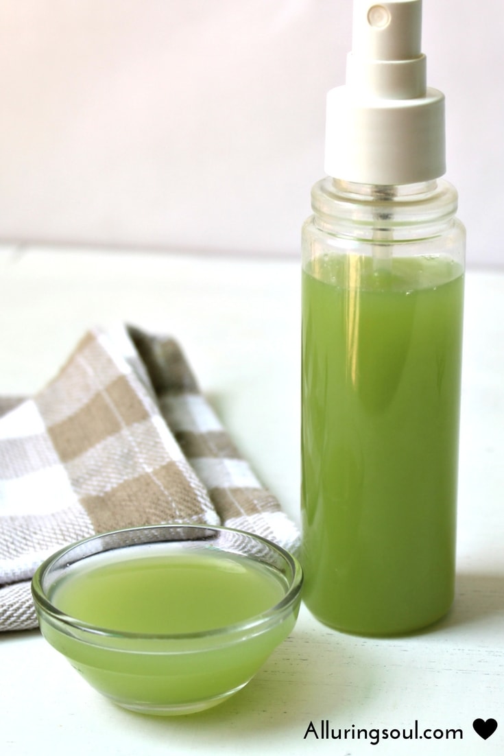 cooling cucumber face toner for acne