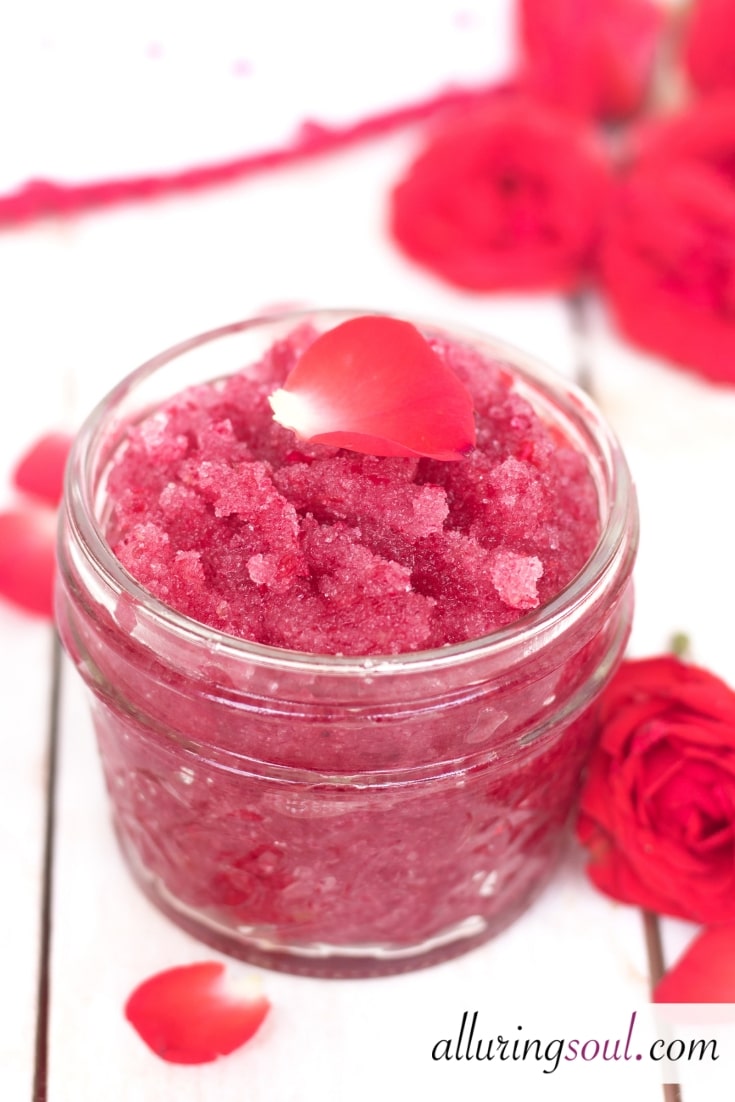 Diy Rose Sugar Scrub For Smooth And Flawless Skin 