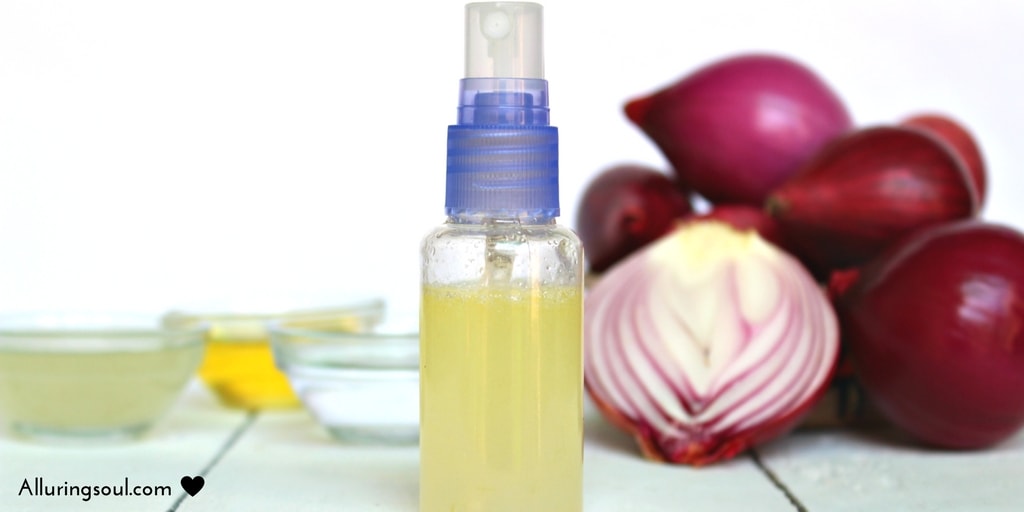 Onion Juice for hair loss