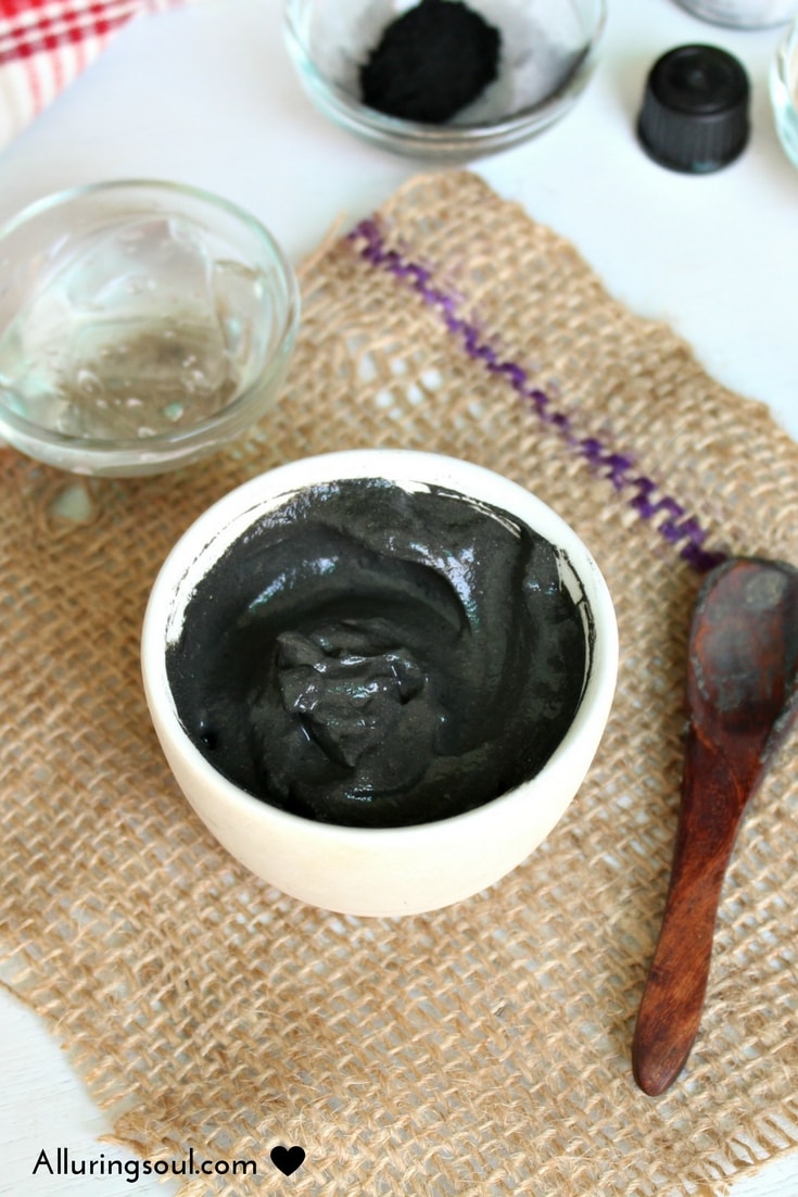 charcoal face mask