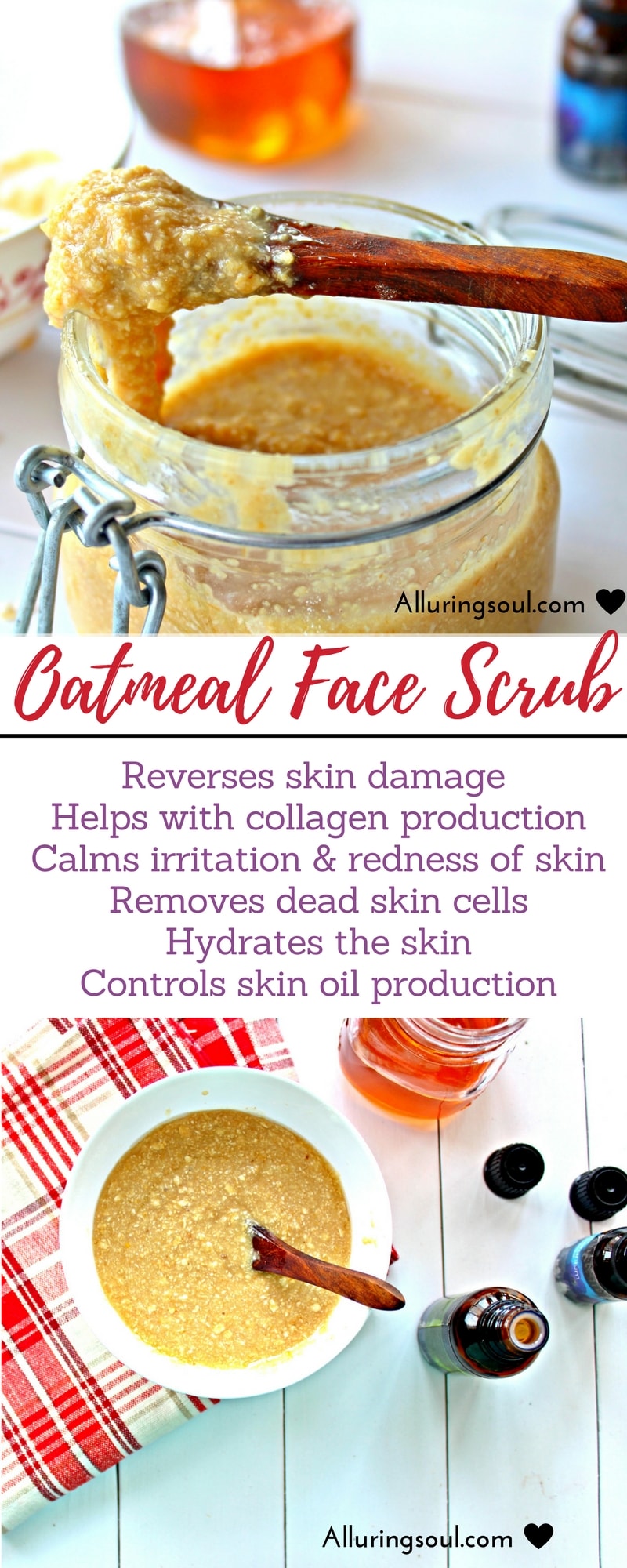 Honey Oatmeal Face Scrub