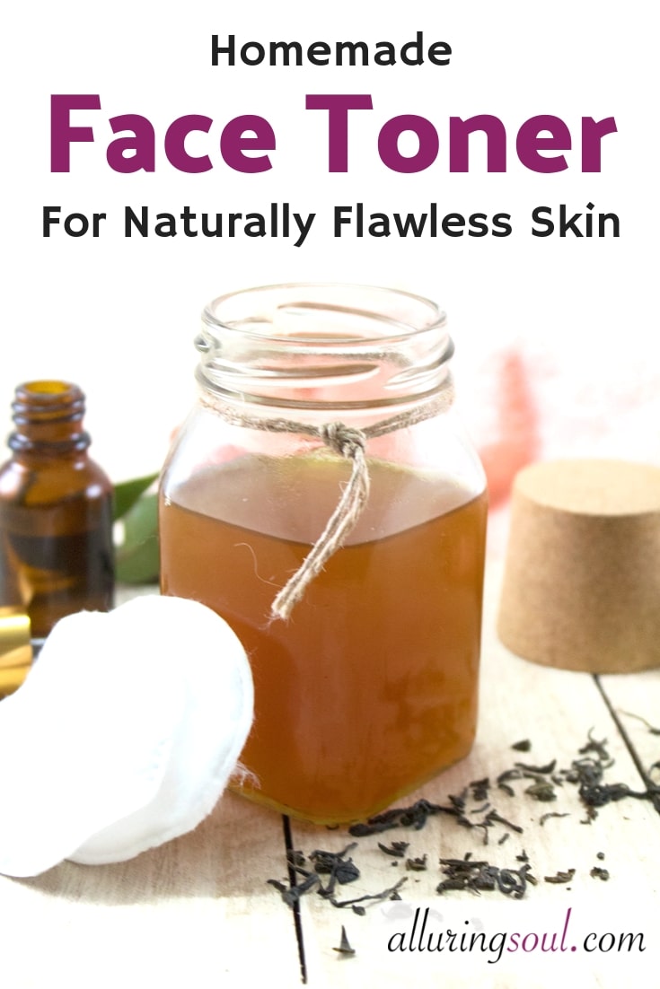 Homemade facial toner for oily skin