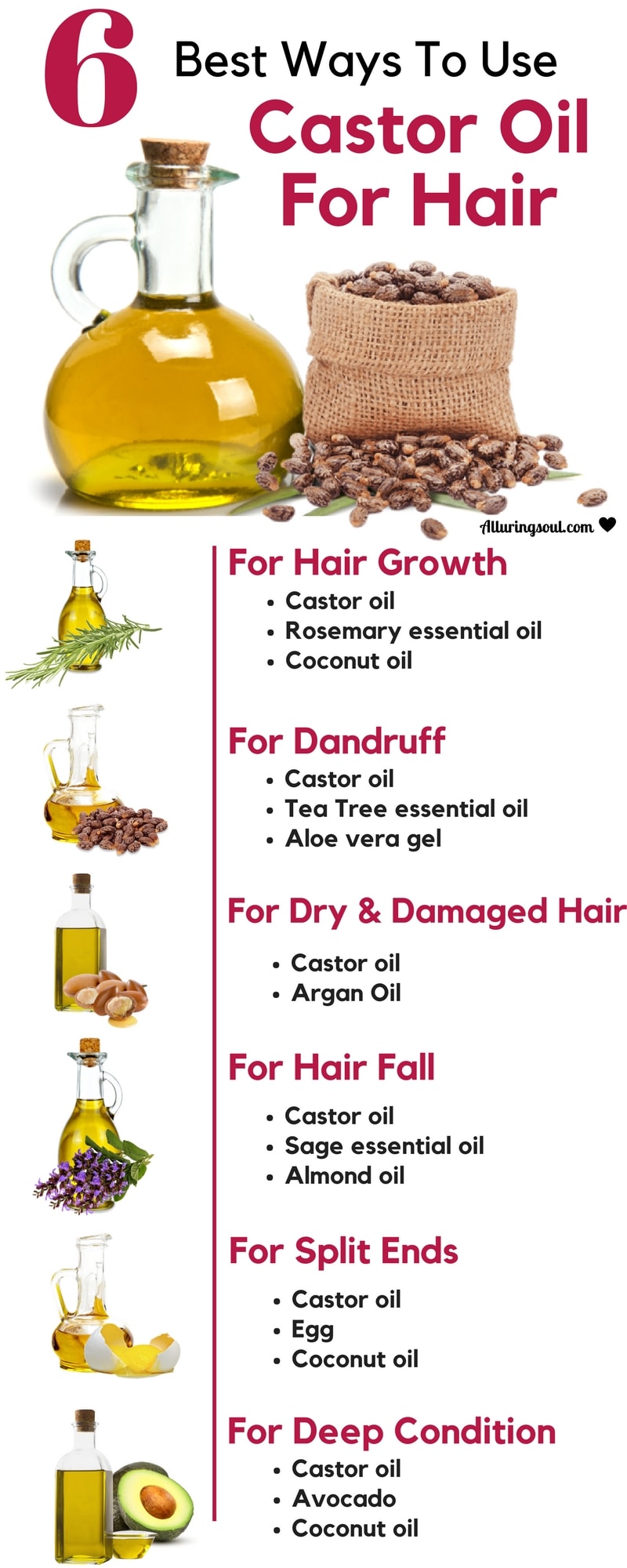 6 Most Effective Ways To Use Castor Oil For Hair 7256