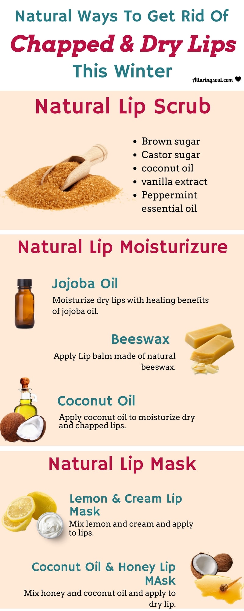 natural ways to get rid of chapped lips