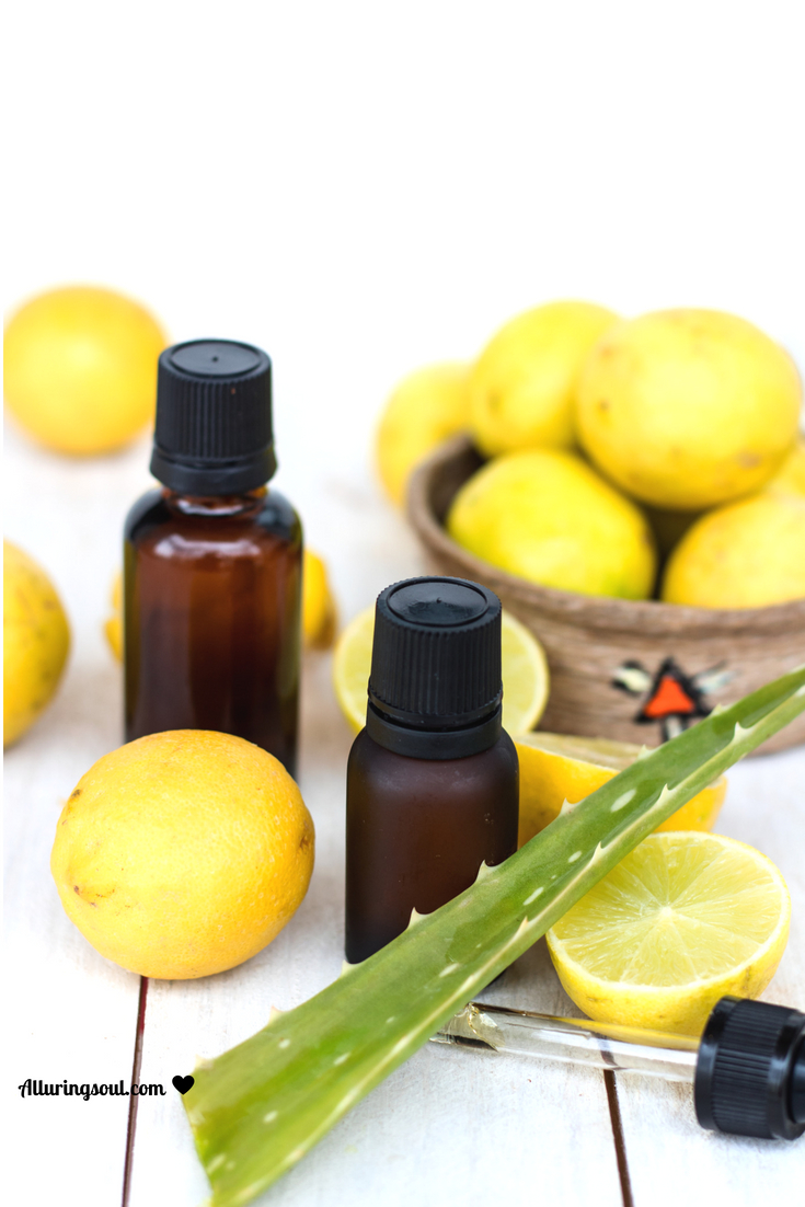 lemon essential oil for skin