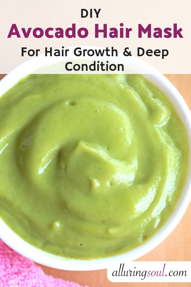 DIY Avocado Hair Mask For Hair Growth And Deep Condition