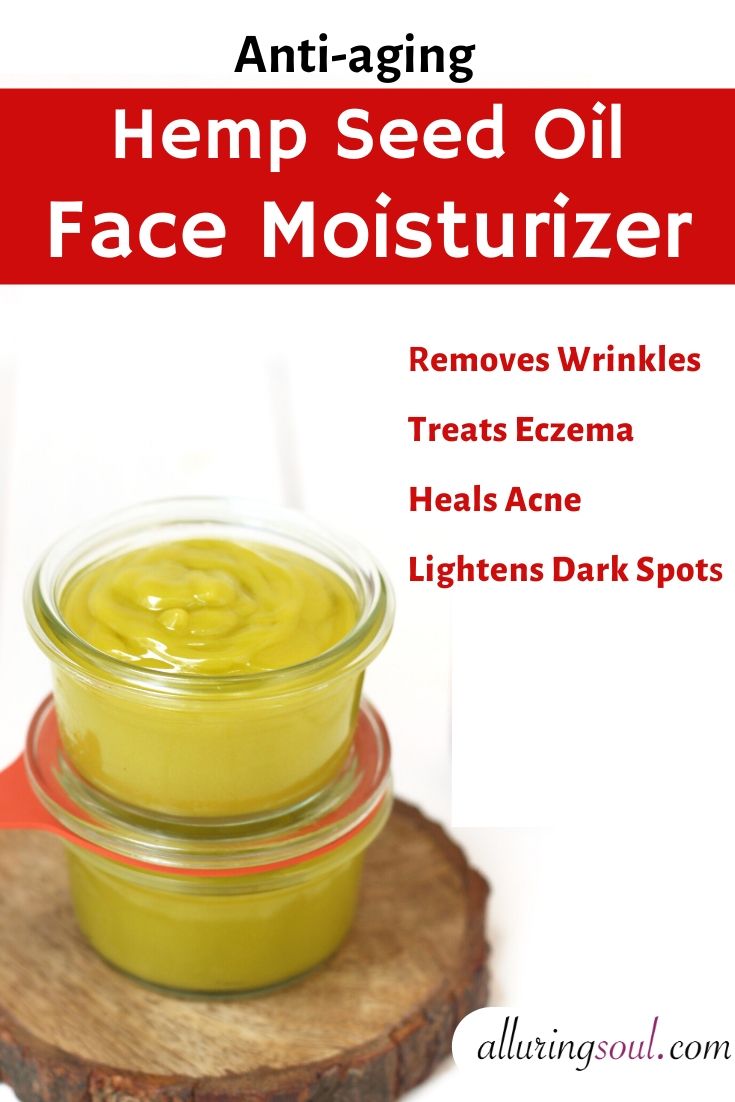 hemp seed oil face moisturizer