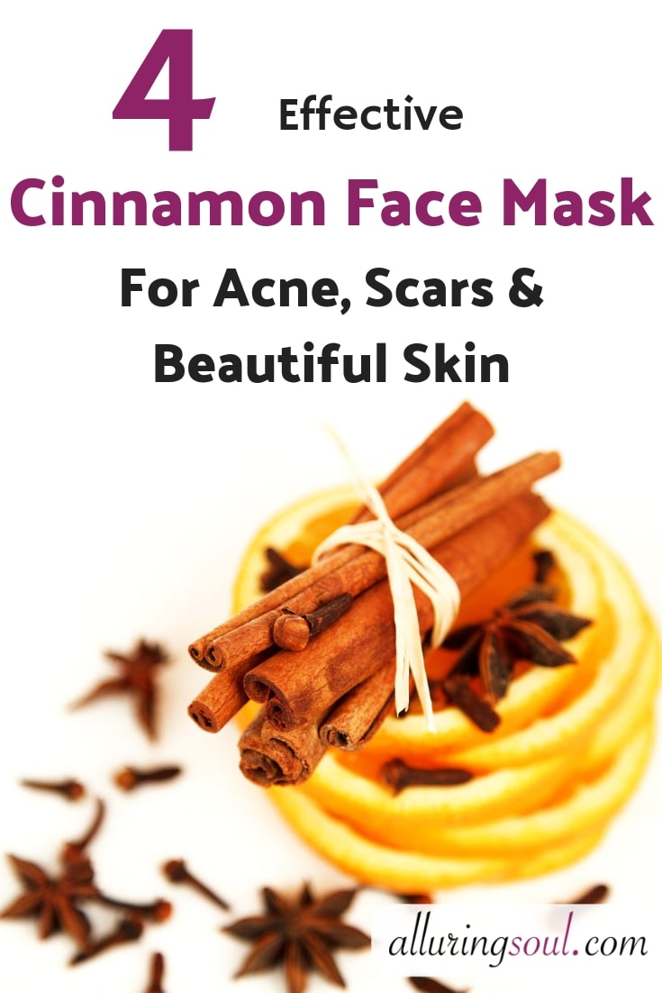 cinnamon face mask