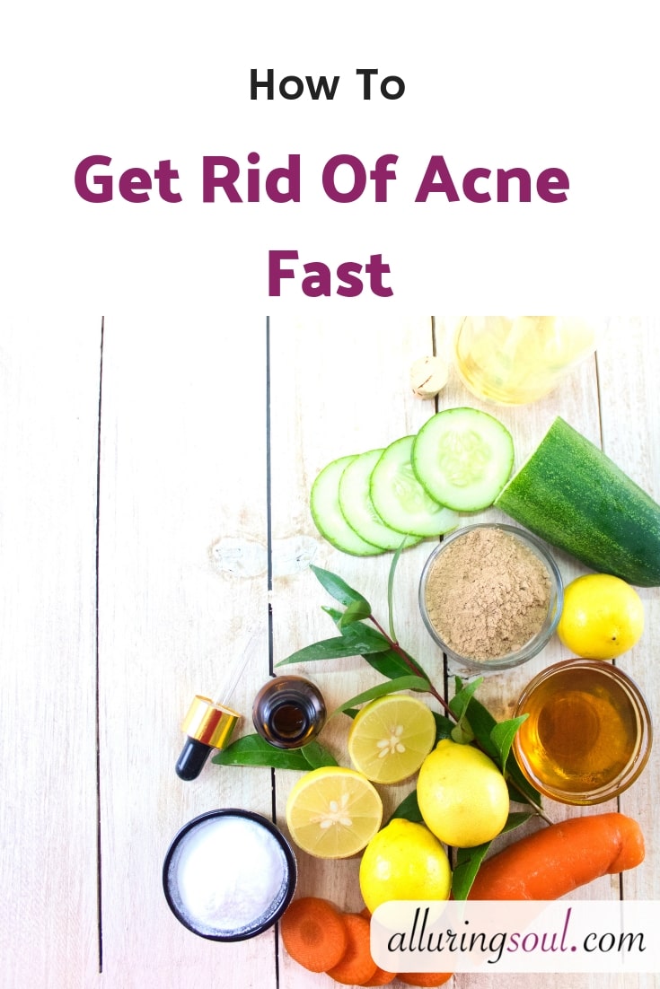 how to get rid of acne fast