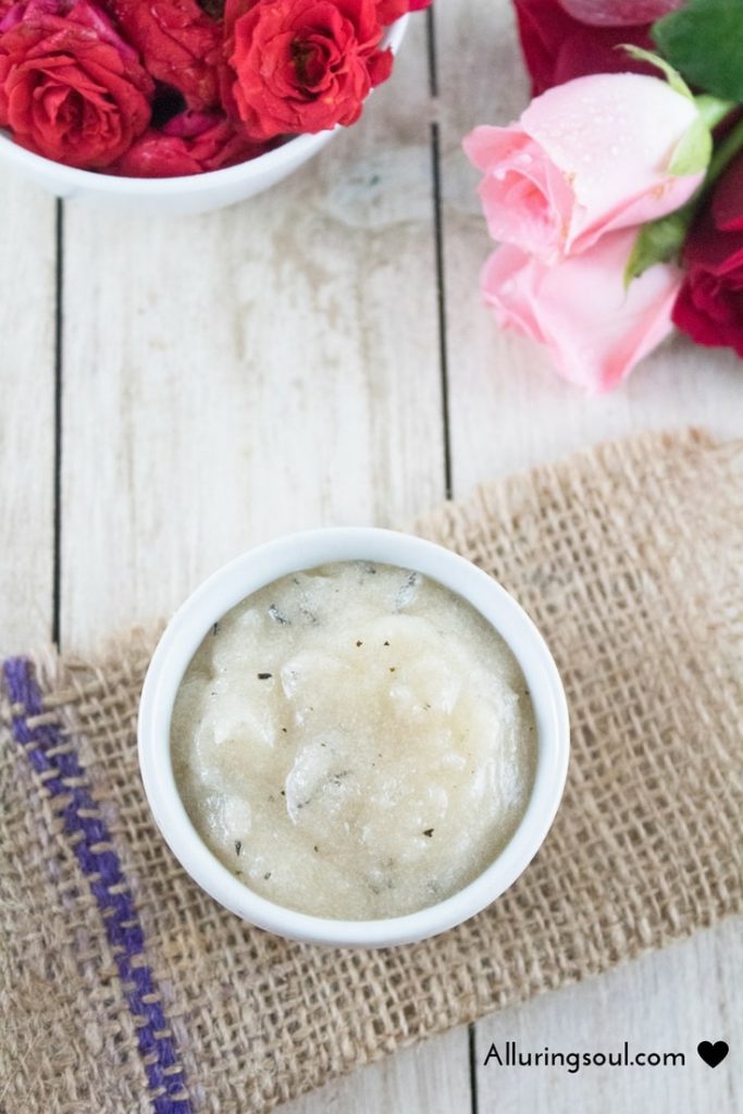 Potato For Skin Whitening Exfoliating Potato & Green Tea Sugar Scrub