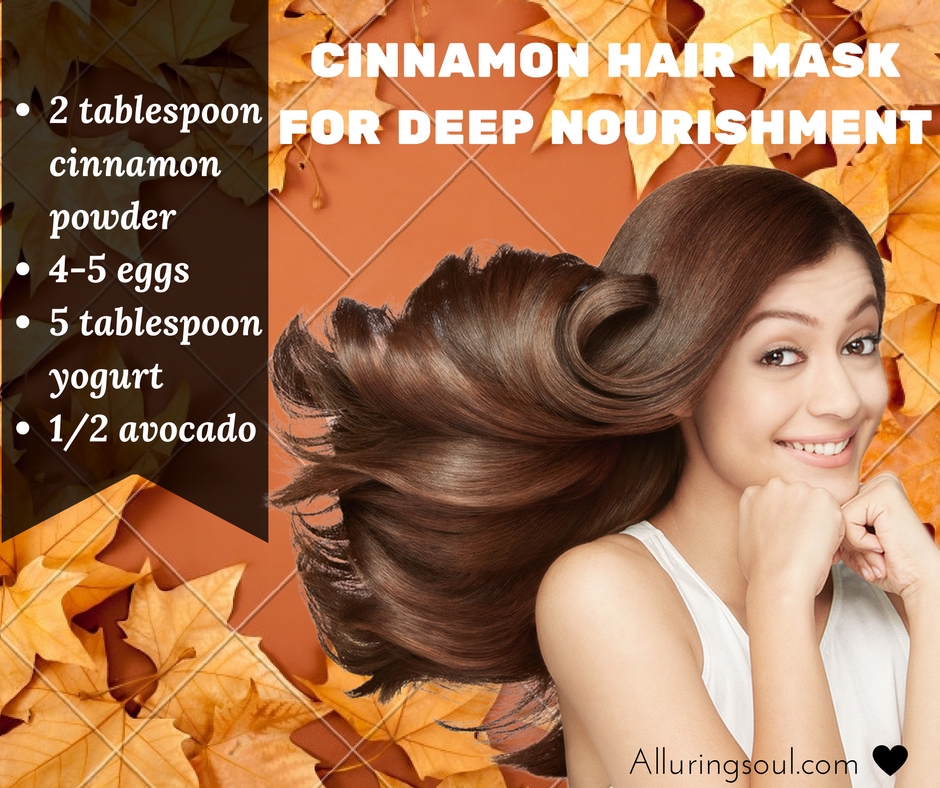 cinnamon hair mask Alluring Soul