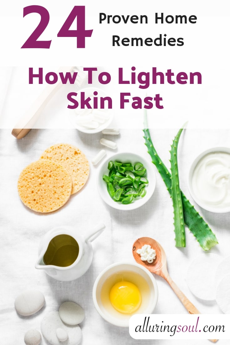 How to Lighten Skin Fast - 24 Proven Home remedies