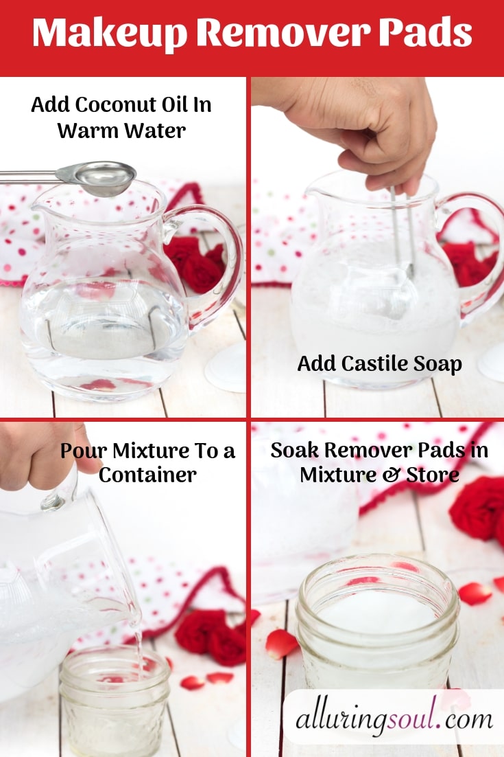 DIY homemade makeup remover