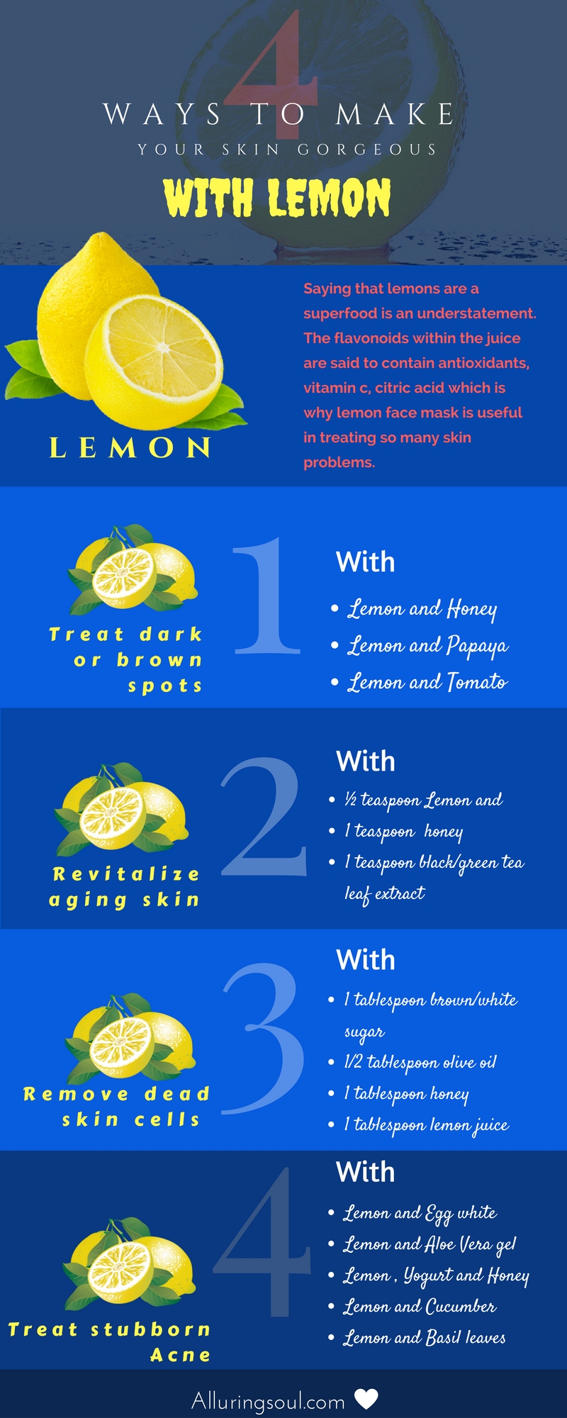 lemon face mask