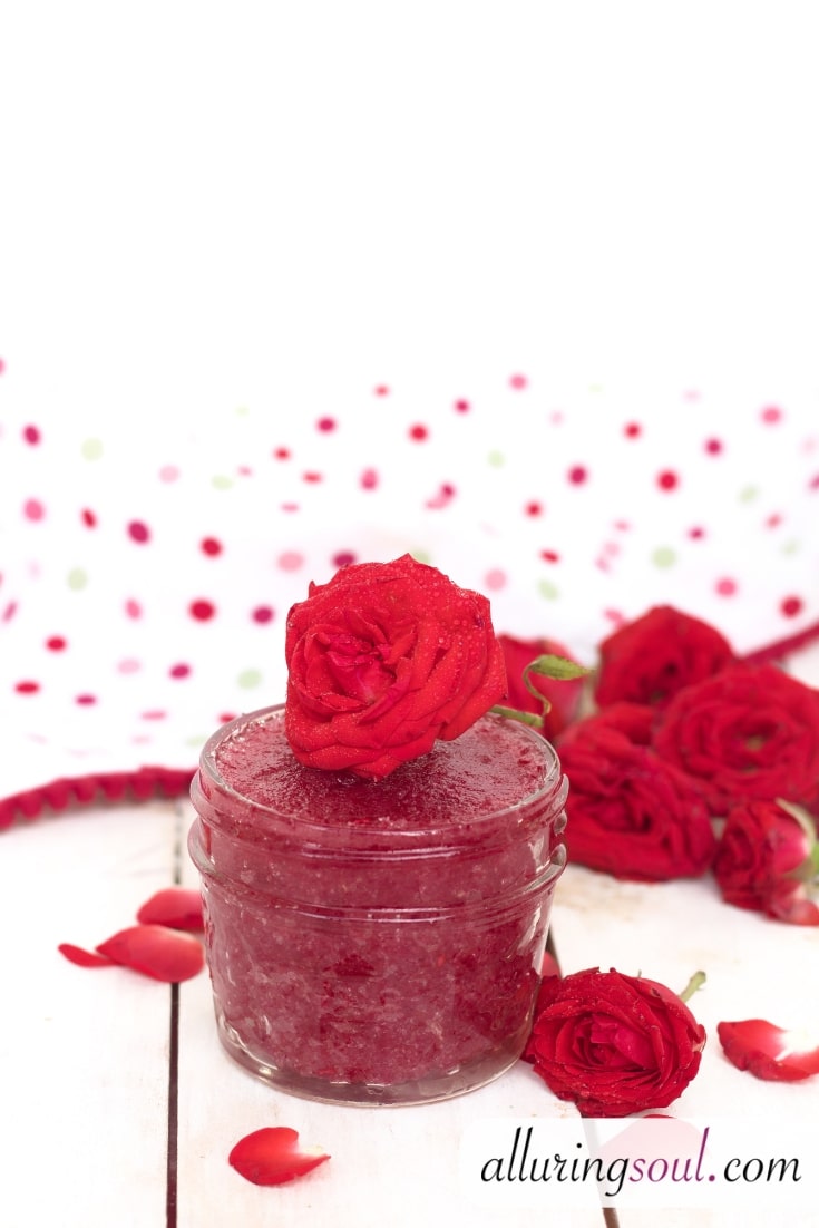 Rose Sugar Scrub