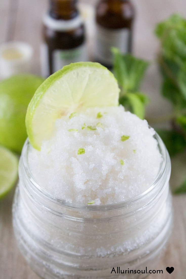 Peppermint Sugar Scrub