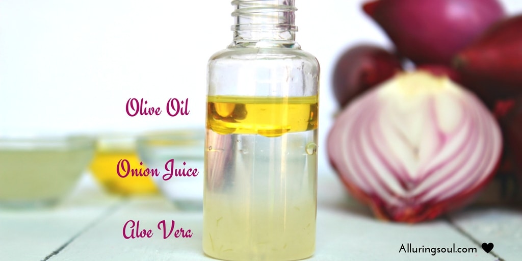 Onion Juice for hair loss