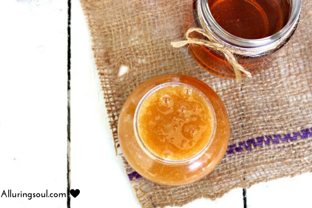 honey sugar scrub