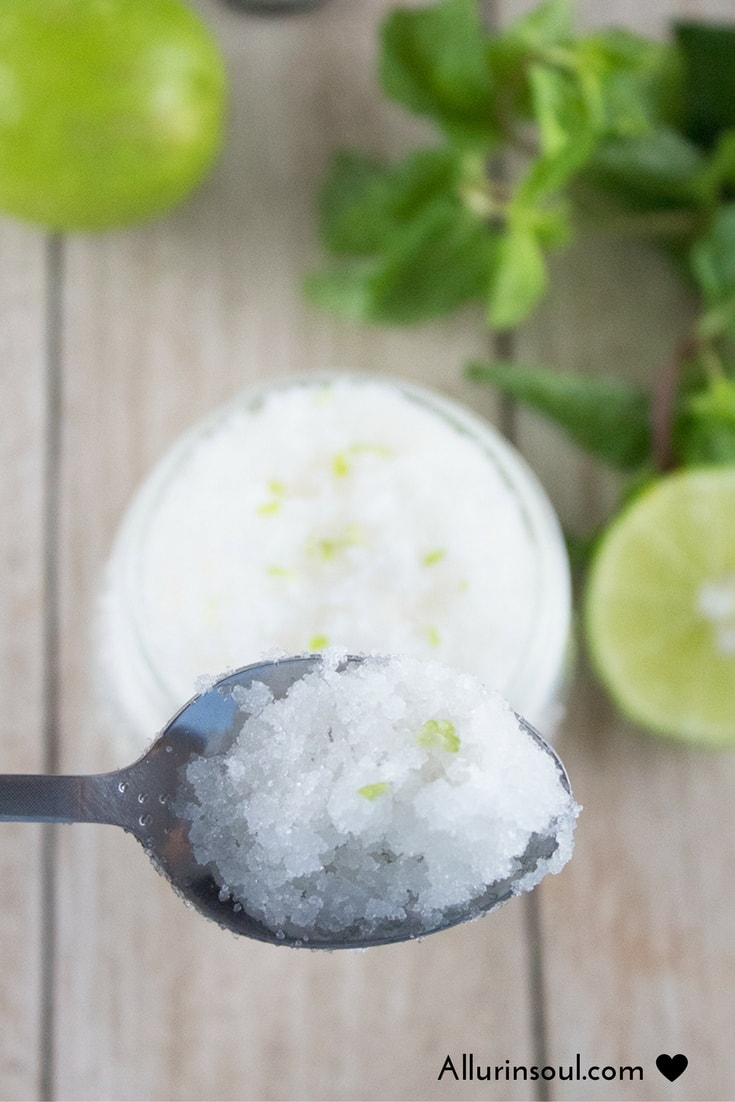 Peppermint Sugar Scrub