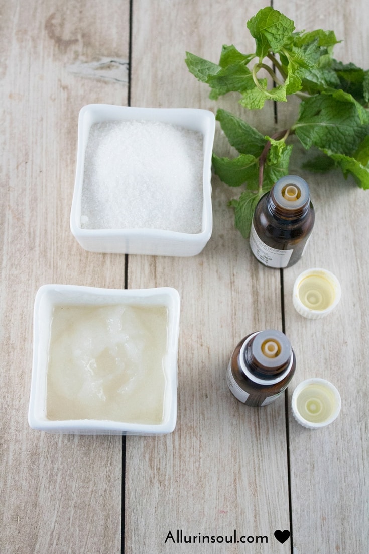 Peppermint Sugar Scrub