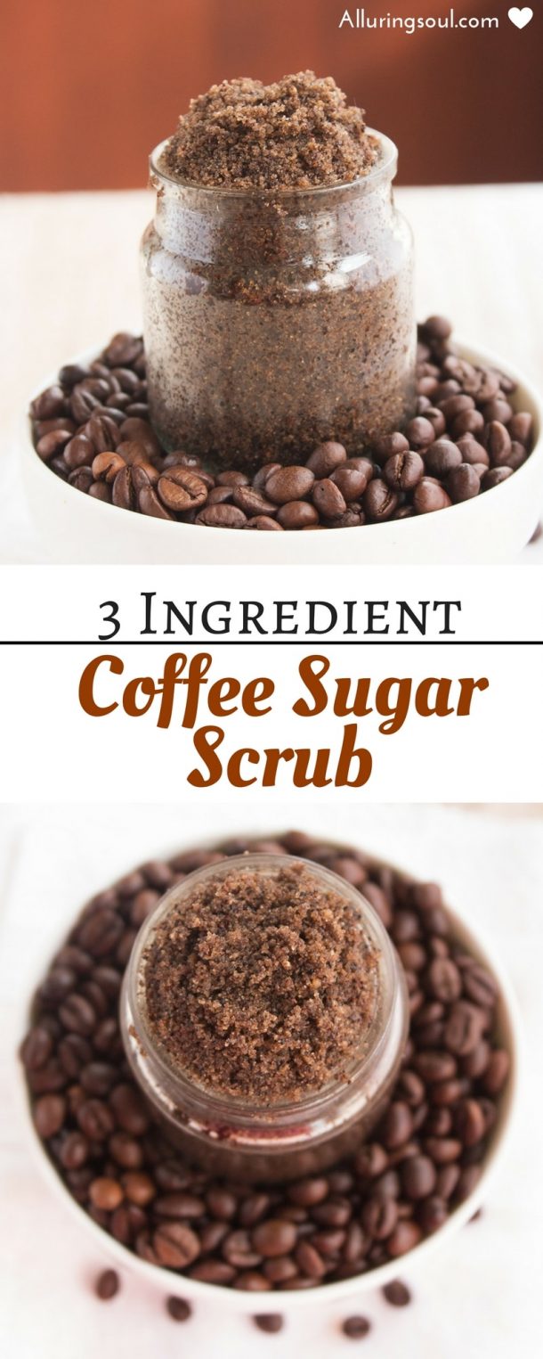 DIY Coffee Scrub for smooth and Bright Skin