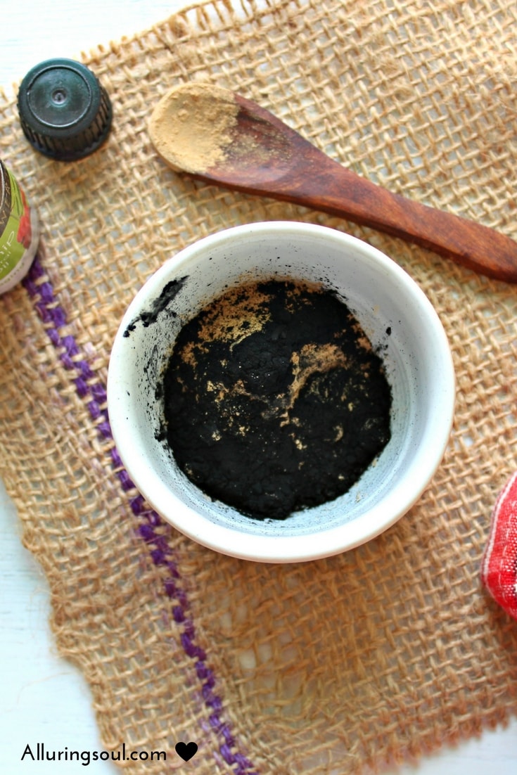 charcoal face mask