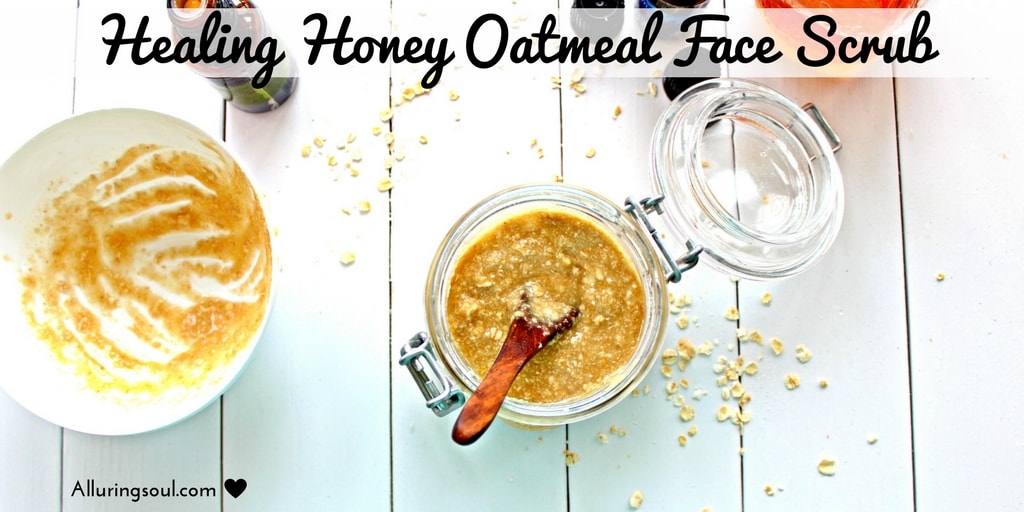 Honey Oatmeal Face Scrub Alluring Soul