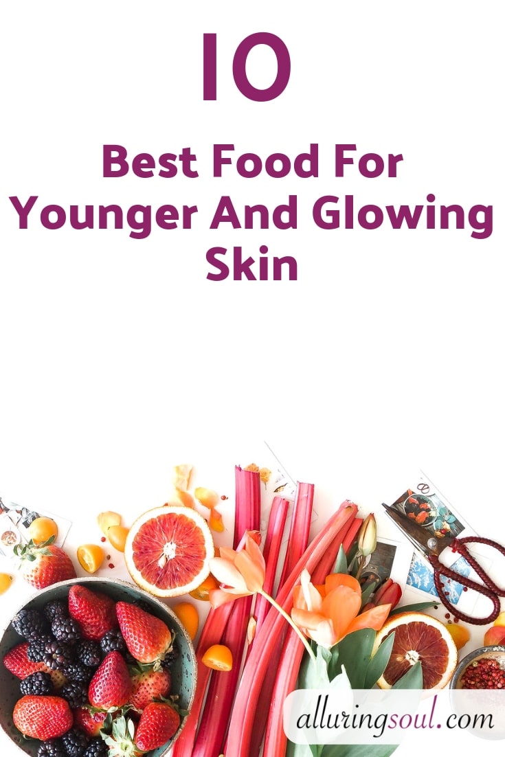 food for younger and glowing skin