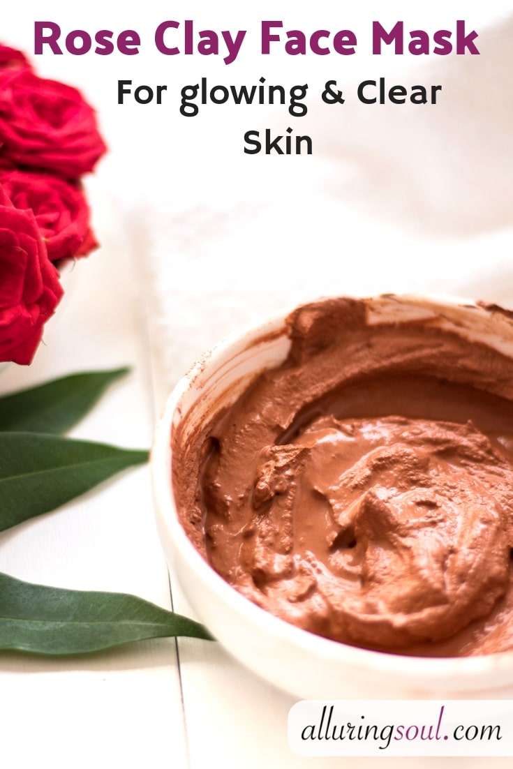 Rose Clay face mask