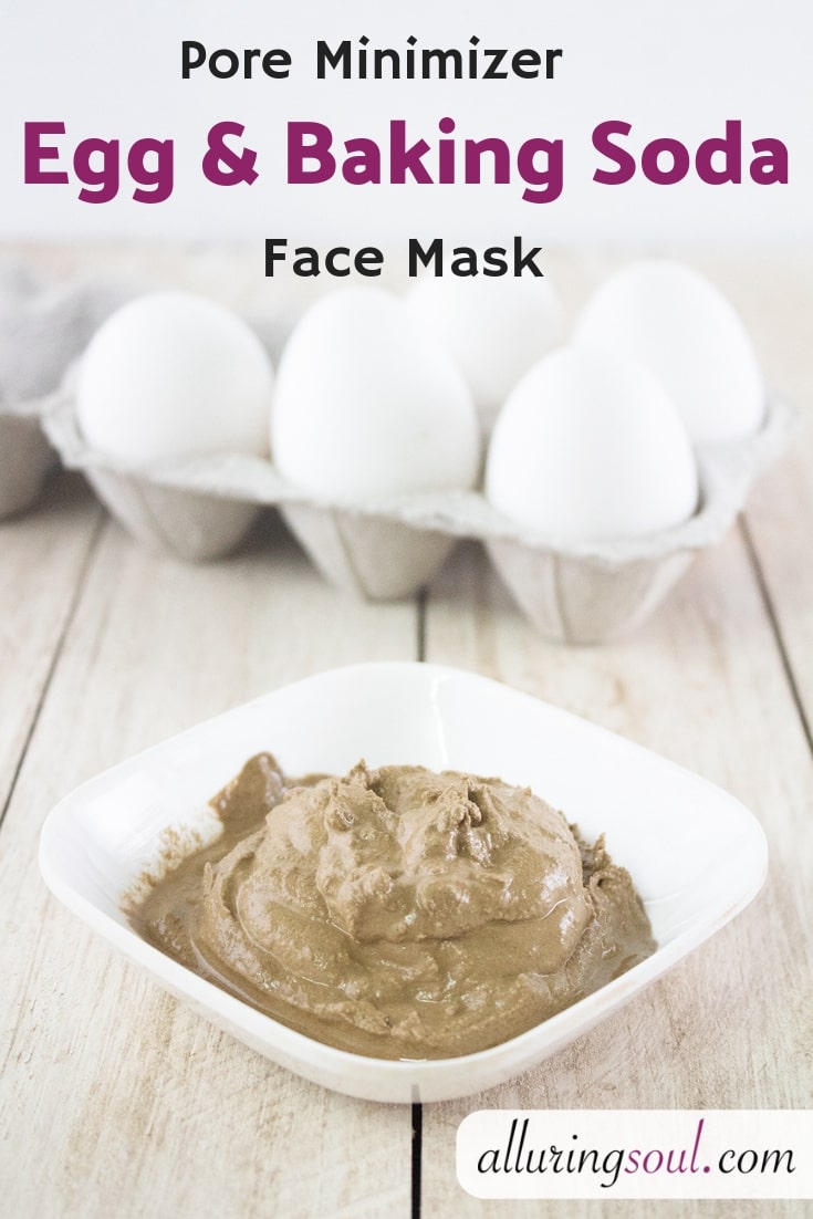pore minimizer egg face mask