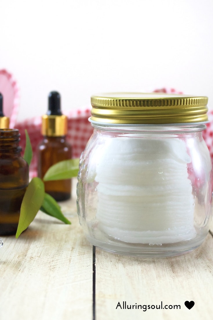 DIY homemade makeup remover Alluring Soul