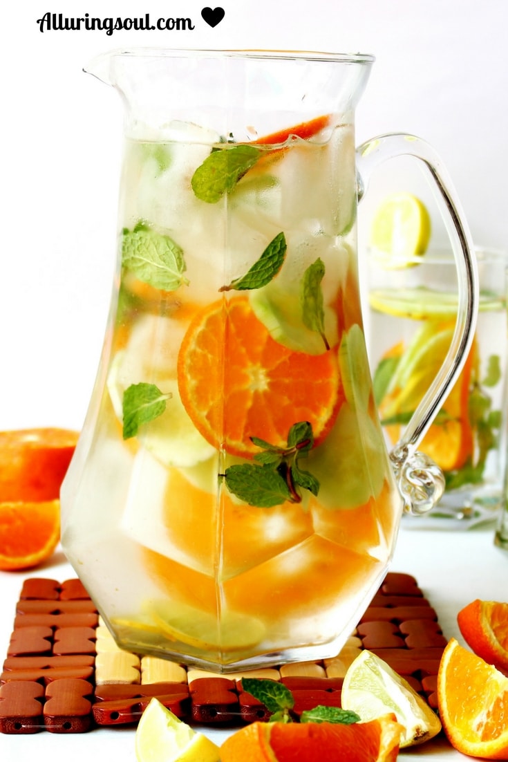 orange detox water Alluring Soul