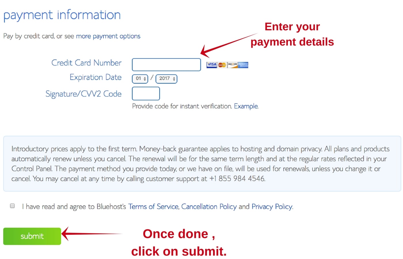 Bluehost-step-6