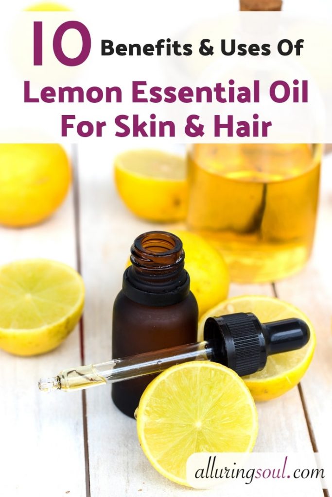 10 Benefits and Uses Of Lemon Essential Oil For Skin & Hair