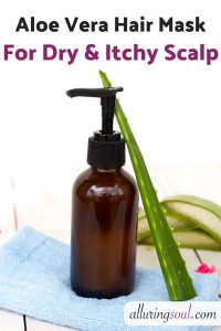 aloe vera hair mask for dry and Itchy Scalp