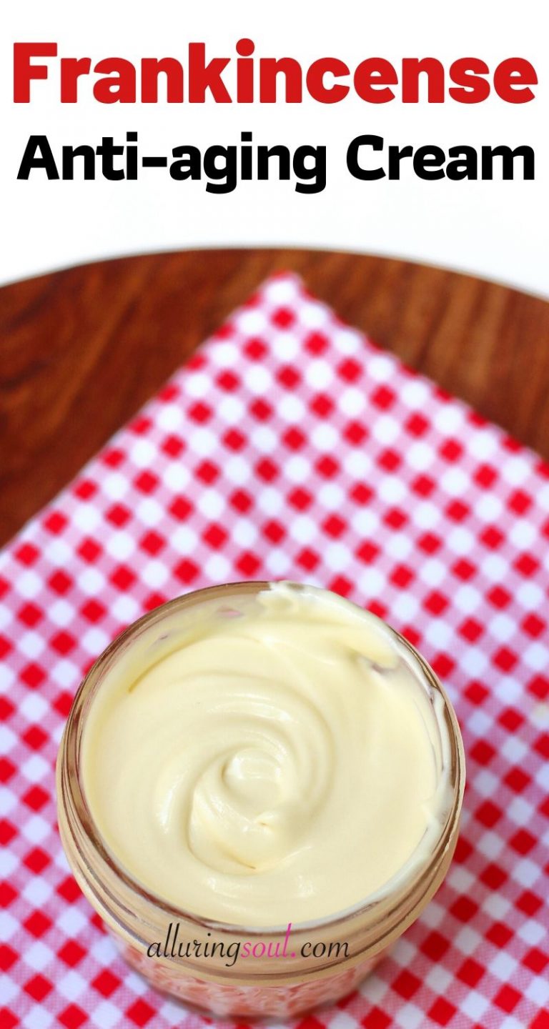 DIY Frankincense Anti-Aging Cream