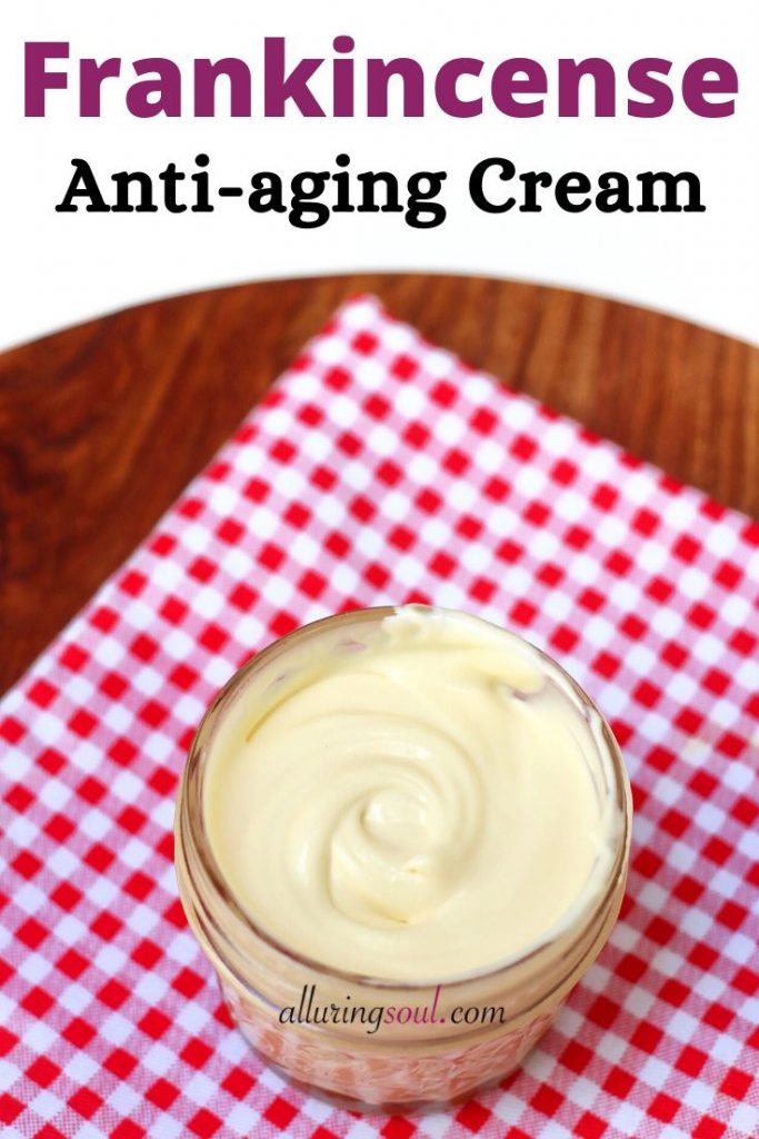 DIY Frankincense Anti-Aging Cream