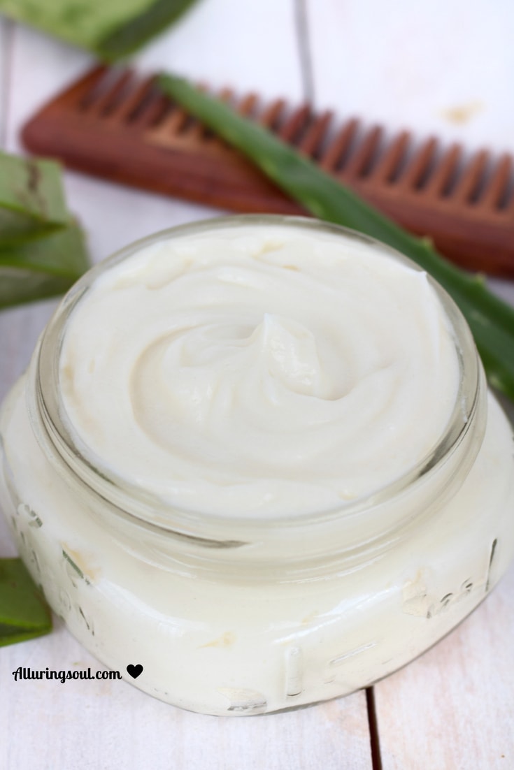 aloe vera leave-in hair moisturizer