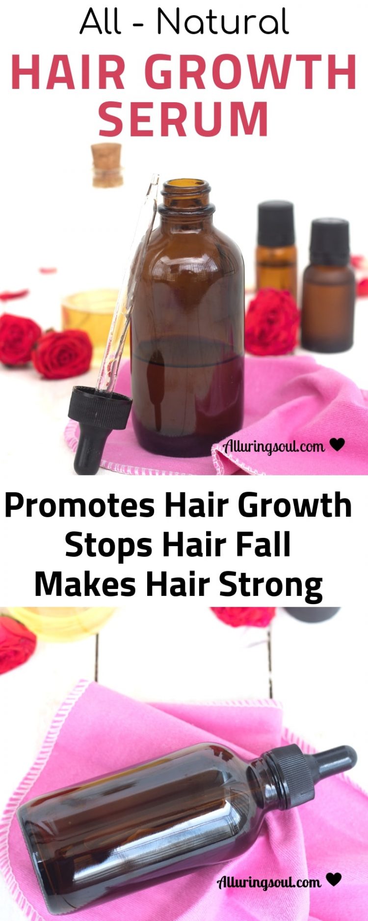 DIY Hair Growth Serum For Beautiful Hair