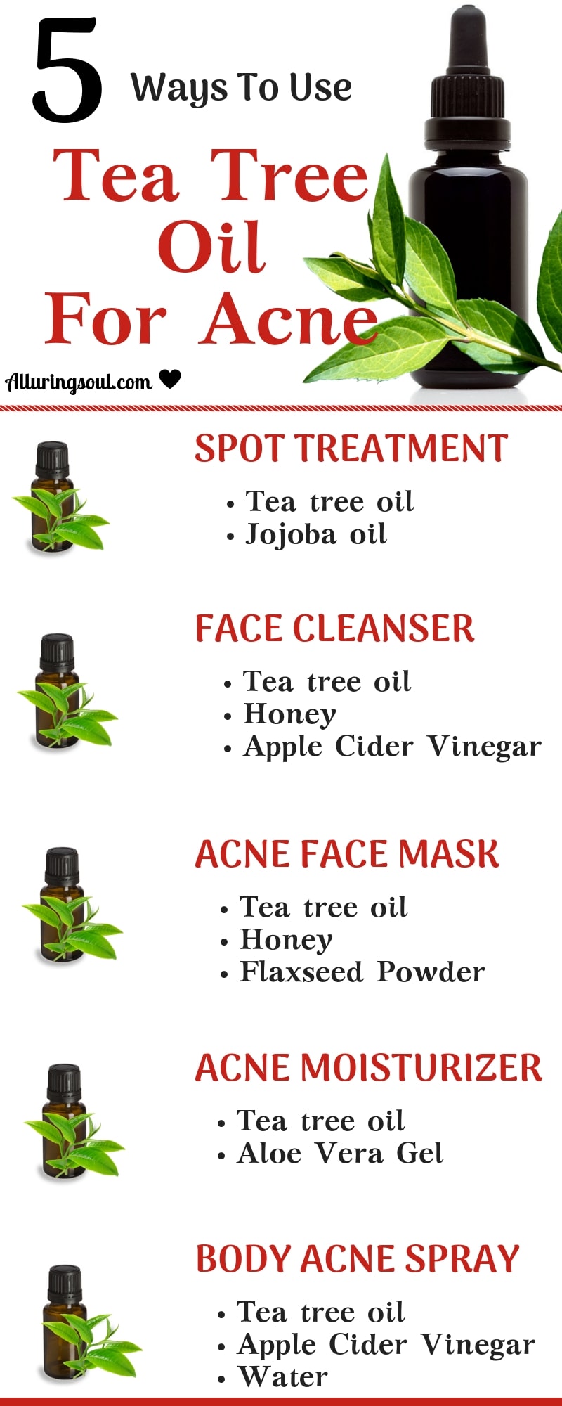 tea tree oil for acne