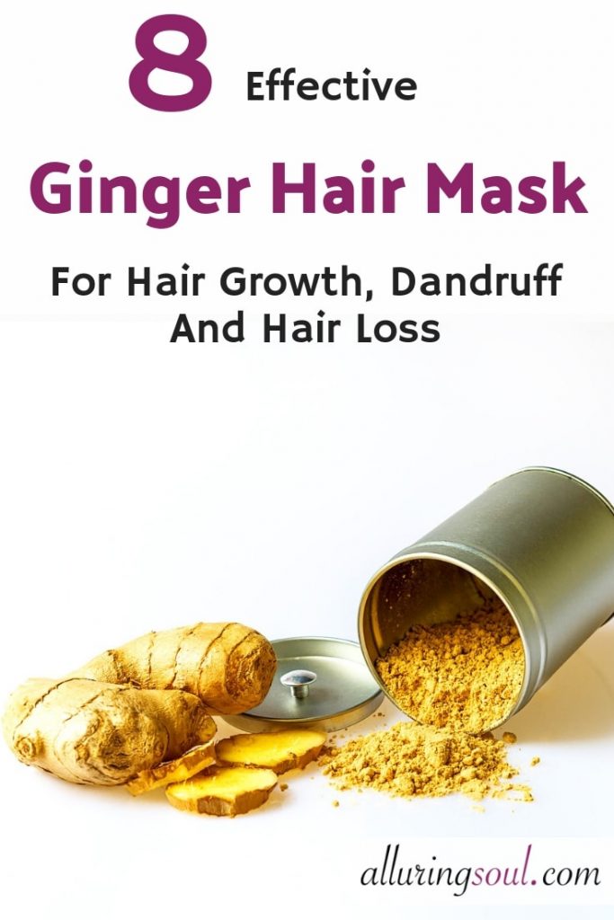 Ginger For Hair Growth, Dandruff And Hair Loss