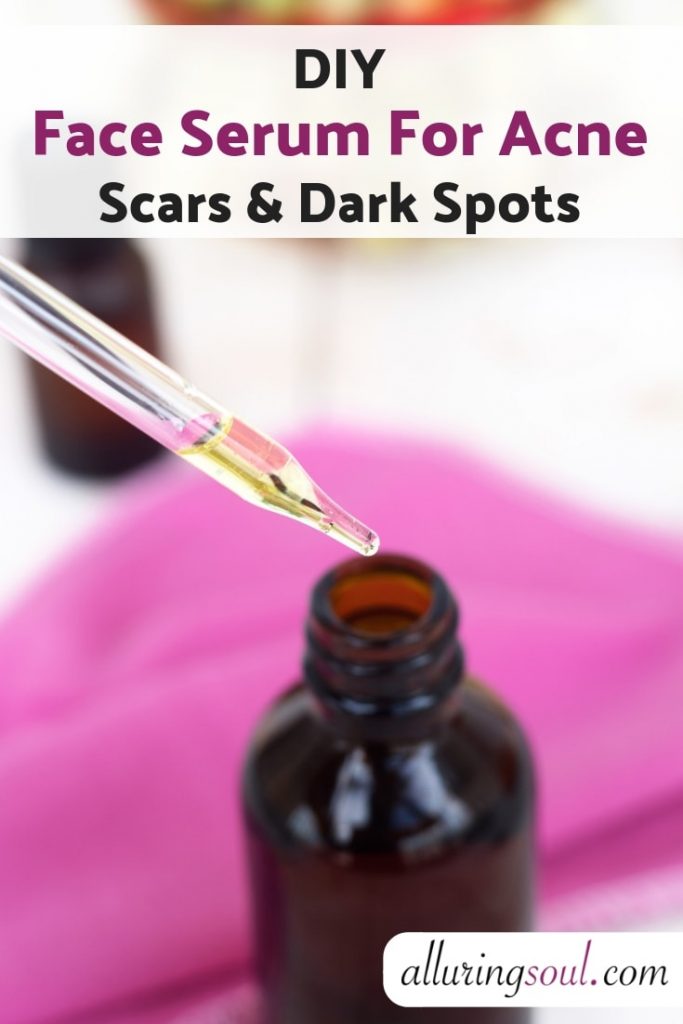 DIY Face Serum For Acne, Scars & Dark Spots