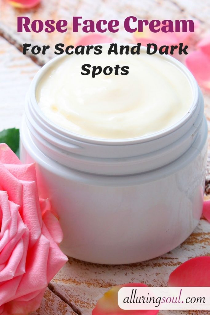 DIY Rose Face Cream For Scars And Dark Spots