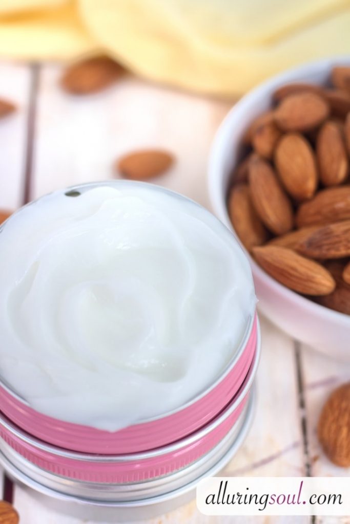 DIY Almond Oil Face Cream For Naturally Glowing Skin