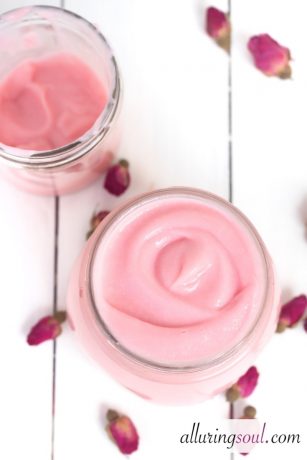 DIY Hibiscus And Rose Face Cream For Acne and Glowing Skin