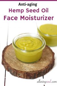 hemp seed oil face moisturizer