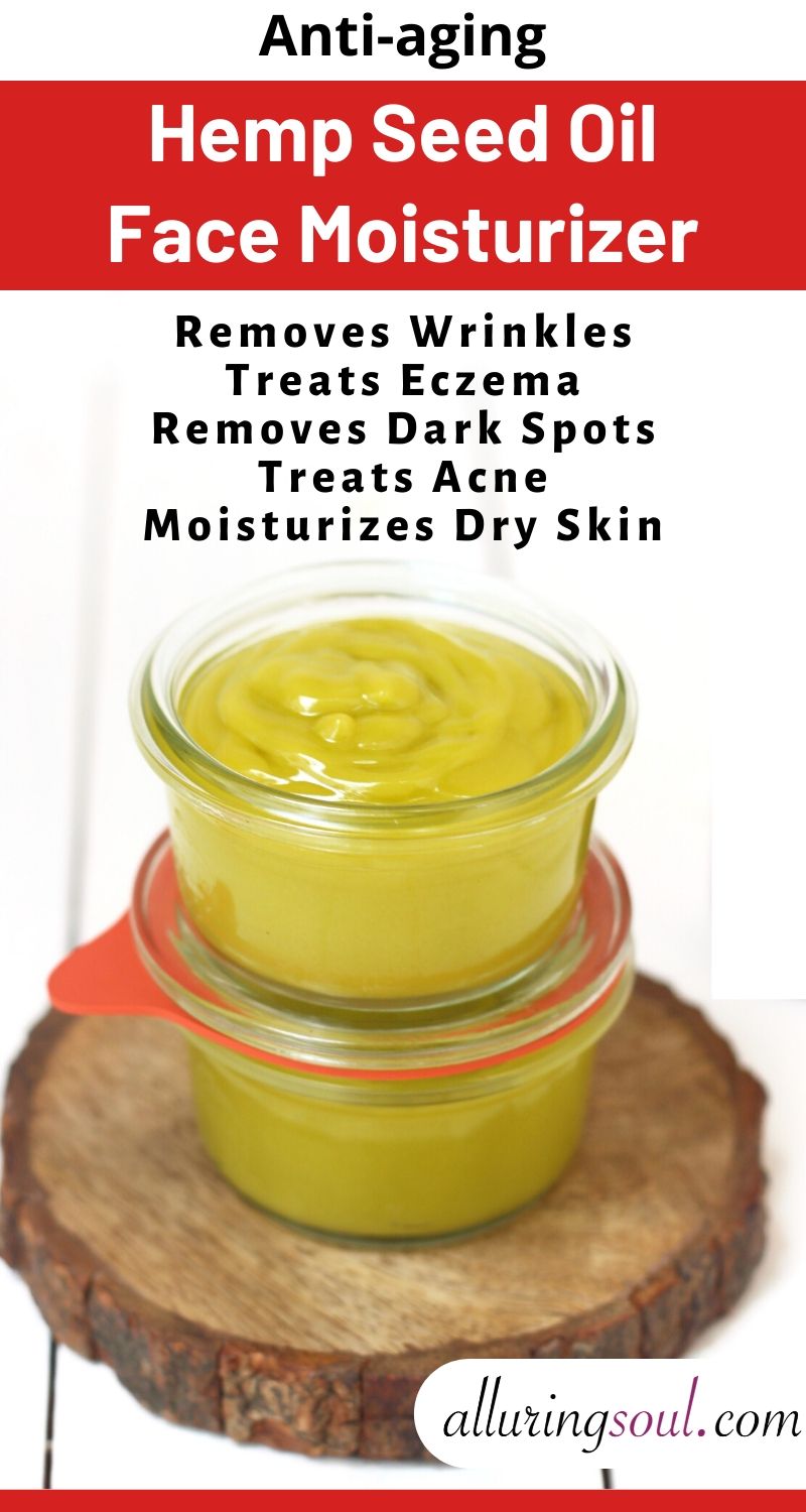 hemp seed oil face moisturizer