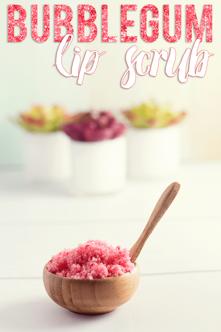 DIY lip scrub