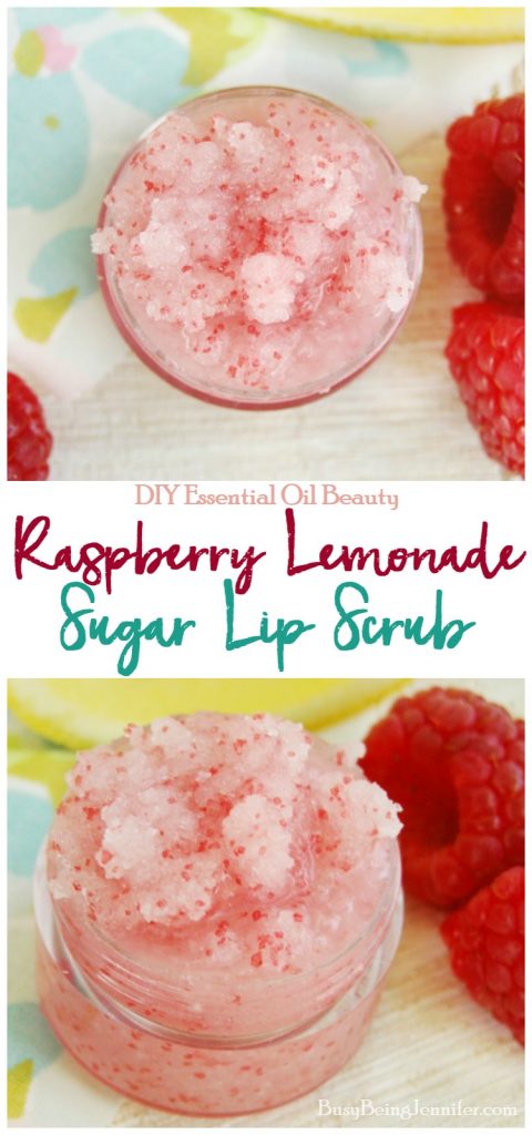 DIY lip scrub