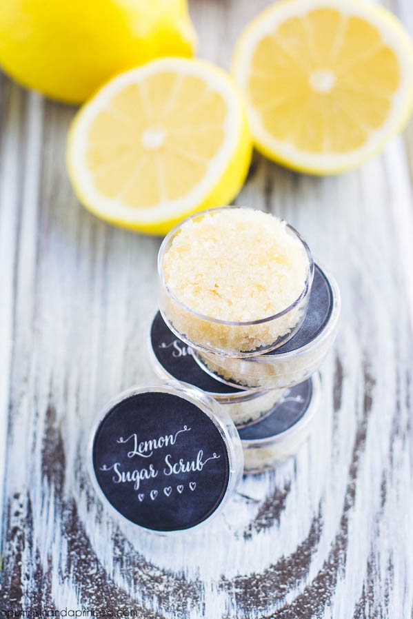 DIY lip scrub